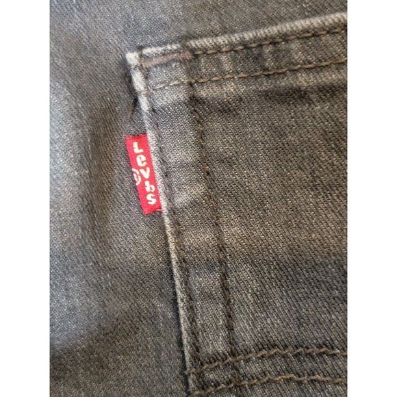 Levi's 514 Gray Denim Jeans Straight Leg Size 36X30 - Picture 8 of 8